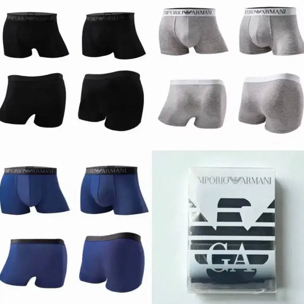 [BUNJANG] Giorgio Armani Men's Underwear 3-Pack Set / 알마니속옷 3장 1세트