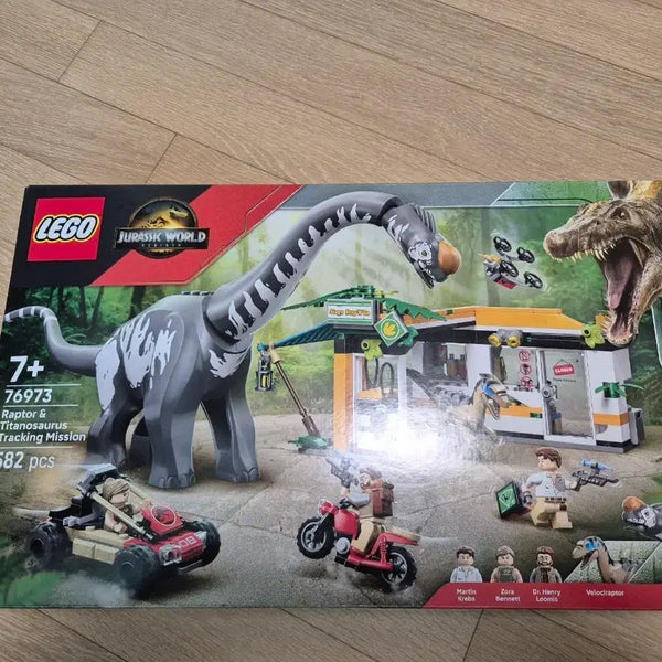 [BUNJANG] LEGO Jurassic World Raptor & T. Rex Chase Mission 76973 / 레고 쥬라기 월드 랩터 & 티타노사우루스 추적 미션 76973 미개봉