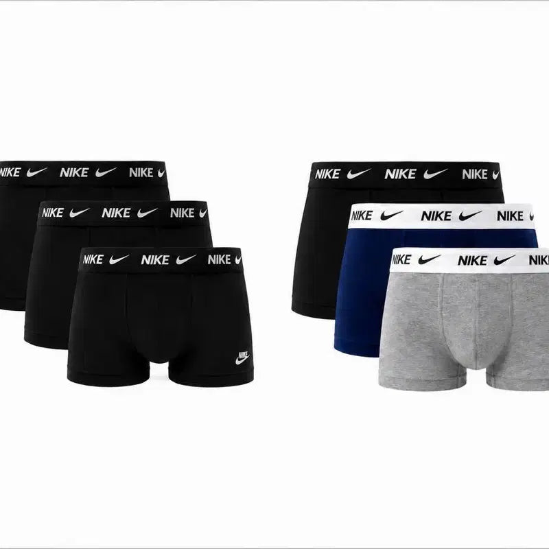 [BUNJANG] Nike 3-Pack Boxer Briefs Set / 나이키속옷 3장 1세트