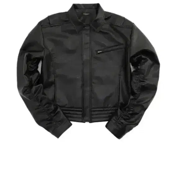 [BUNJANG] Faaarchive Perforated Leather Jacket Size 2 / 파아카이브 퍼커링 레더 자켓 2사이즈