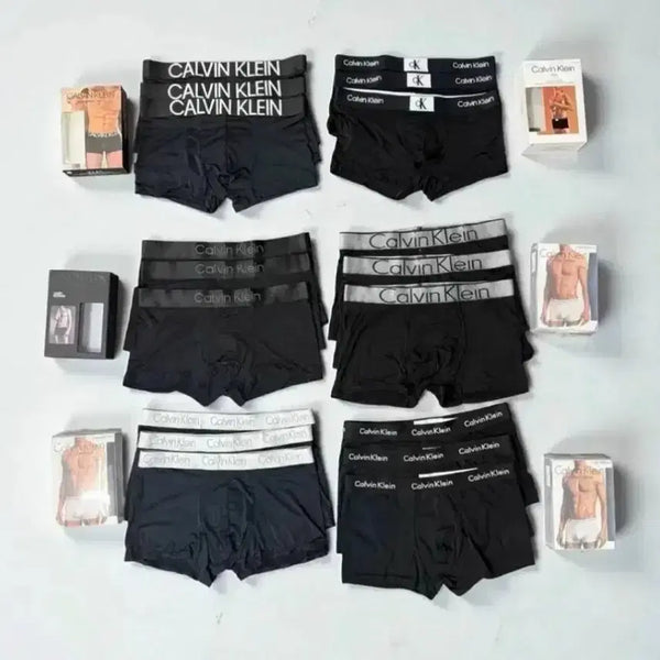[BUNJANG] Calvin Klein 3-Pack Boxer Briefs Set / 캘빈클라인 3장 1세트 2만원