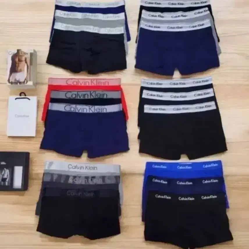 [BUNJANG] Calvin Klein Underwear 3-Pack Set / 캘빈클라인속옷 3장 1세트 2만원