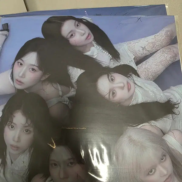 [BUNJANG] Nmixx Blue Valentine LP Bundle Set / 엔믹스 블루 발렌타인 LP 2장 미개봉 일괄 판매