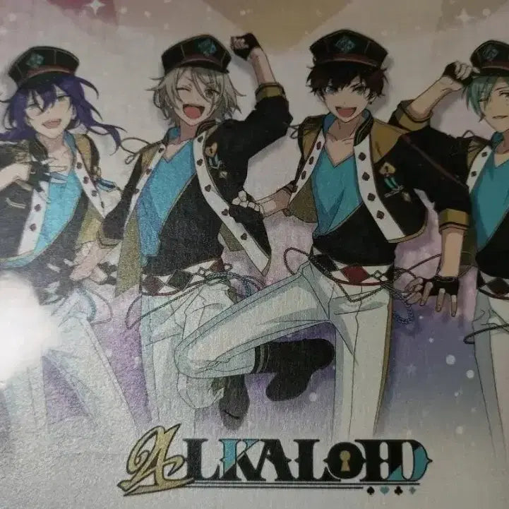 [BUNJANG] Ensemble Stars AGF Collaboration Limited Edition Mini Poster & Card Set - Alkaloid & Switch / 앙스타 AGF 콜라보 특전 알칼로이드 스위치