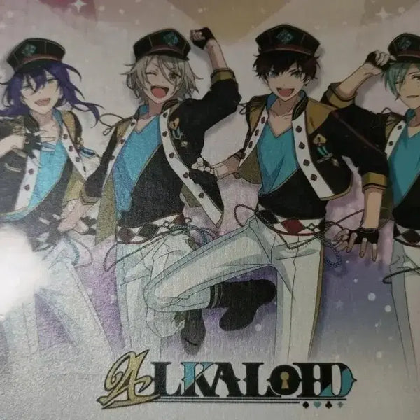 [BUNJANG] Ensemble Stars AGF Collaboration Limited Edition Mini Poster & Card Set - Alkaloid & Switch / 앙스타 AGF 콜라보 특전 알칼로이드 스위치
