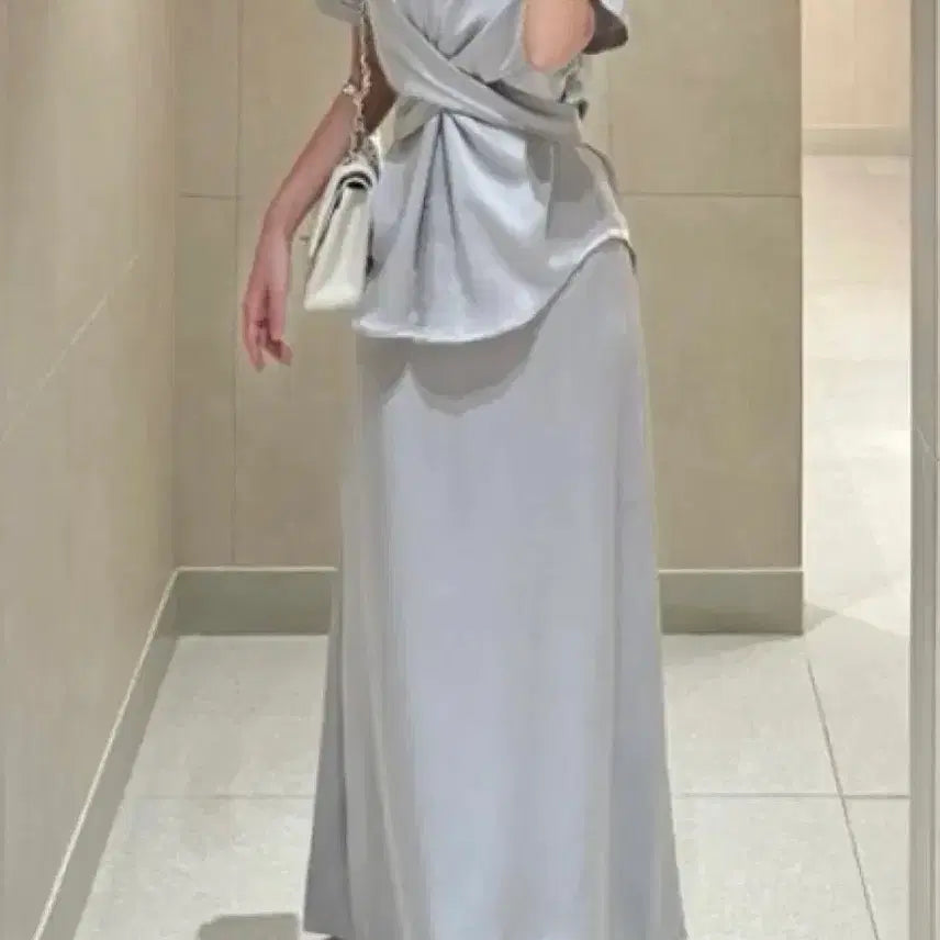 [BUNJANG] Satin Dress / 새틴 원피스