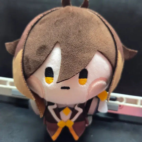 [BUNJANG] Genshin Impact Minini Line Friends Zhongli Plush / 원신 미니니 라인프렌즈 콜라보 종려 15깅 15cm 솜인형 공식굿즈