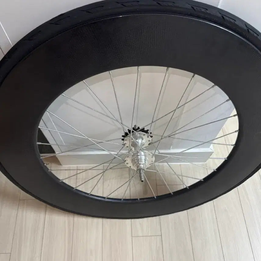 [BUNJANG] Novatec Matte 3K Silver Hub Spoke 88 Rim Wheelset / 노바텍 리어 무광 3k 실버 허브 스포크 88림 판/교