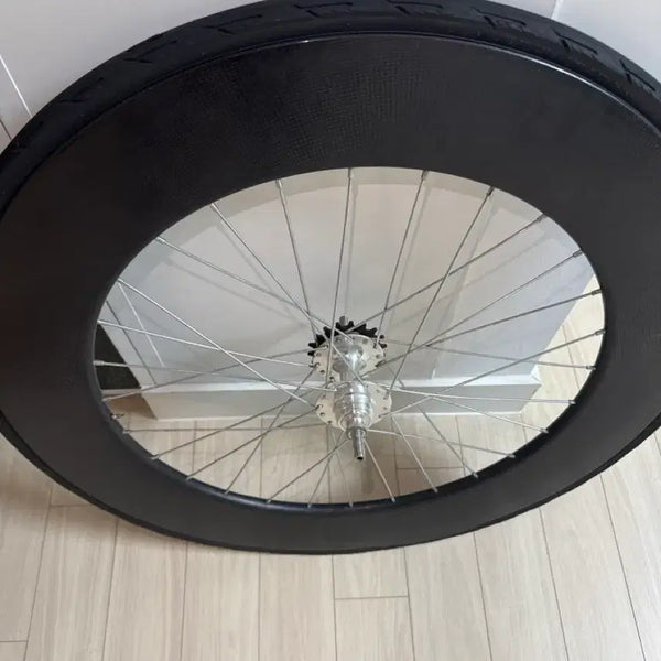 [BUNJANG] Novatec Matte 3K Silver Hub Spoke 88 Rim Wheelset / 노바텍 리어 무광 3k 실버 허브 스포크 88림 판/교