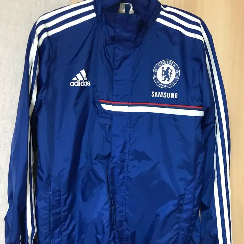 [BUNJANG] Adidas Chelsea FC Windbreaker Jacket / 첼시팀 아디다스 바람막이