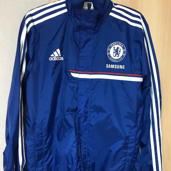 [BUNJANG] Adidas Chelsea FC Windbreaker Jacket / 첼시팀 아디다스 바람막이