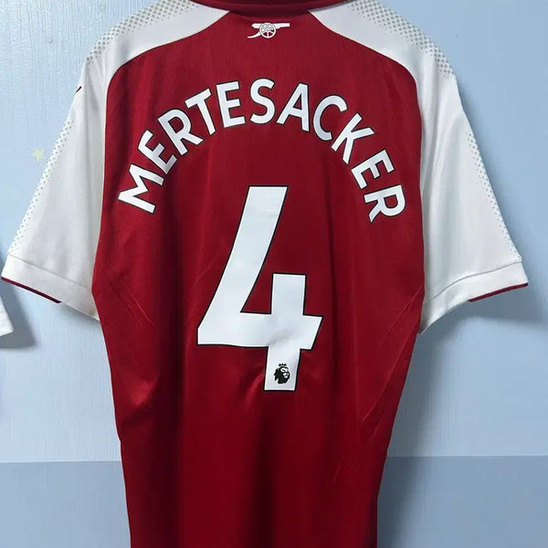 [BUNJANG] Arsenal Per Mertesacker #4 2017-2018 Replica Jersey / 급처 1718 아스날 메르테자커 4번 유니폼 네고가능