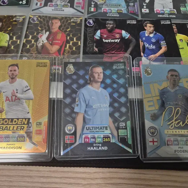 [BUNJANG] Panini 2024 Premier League & 2026 World Cup Trading Cards / 파니니 24프리미어리그,26월드컵 카드들