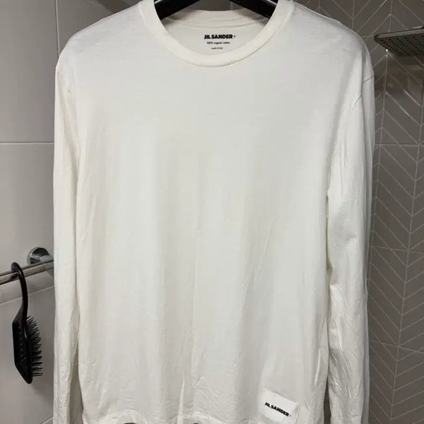 [BUNJANG] Jil Sander+ Logo Long Sleeve T-Shirt 2XL / 질샌더 플러스 로고 롱슬리브 2XL (Jil Sander +)