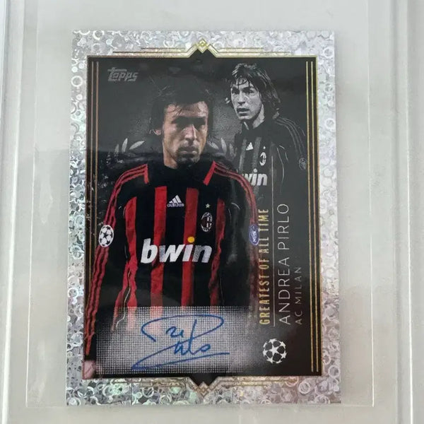 [BUNJANG] Topps 23/24 UEFA CL Andrea Pirlo Sticker / 탑스 23/24 uefa cl 피를로 스티커