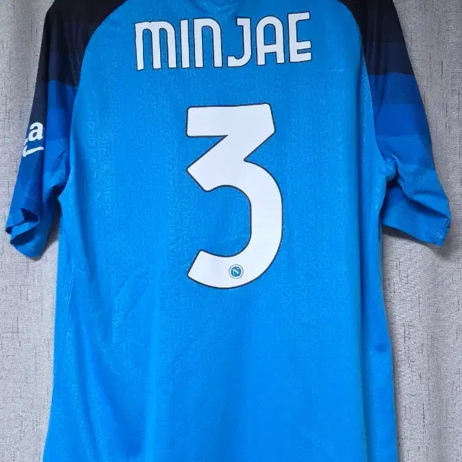 [BUNJANG] SSC Napoli Kim Min Jae 2022-2023 Authentic Home Jersey / [새상품] 22-23 SSC 나폴리 홈 어센틱 김민재 해외 2XL