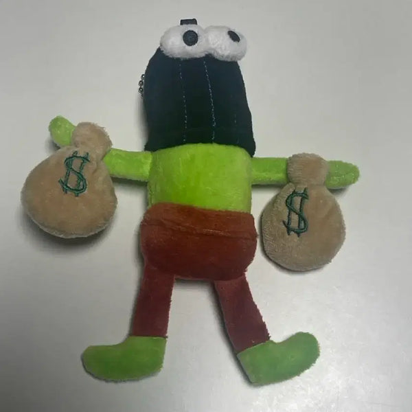 [BUNJANG] SpongeBob Bikini Bottom Fish Keyring Plush Doll / 스폰지밥 비키니시티 물고기 키링 인형