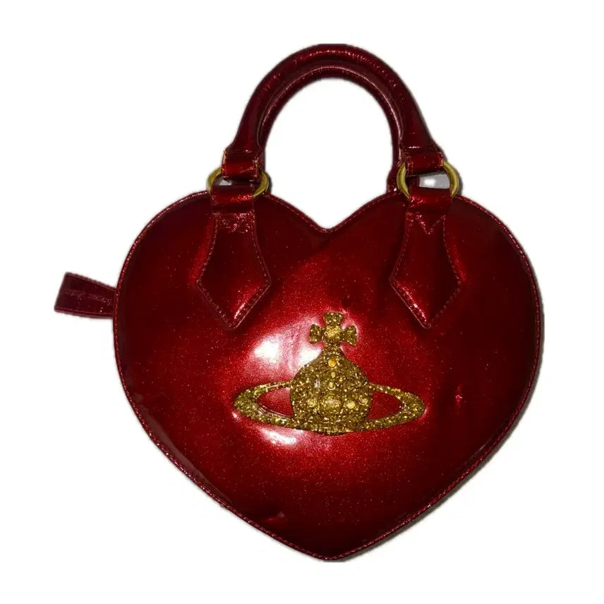 [BUNJANG] Vivienne Westwood Heart Handbag / 비비안웨스트우드 하트 핸드백