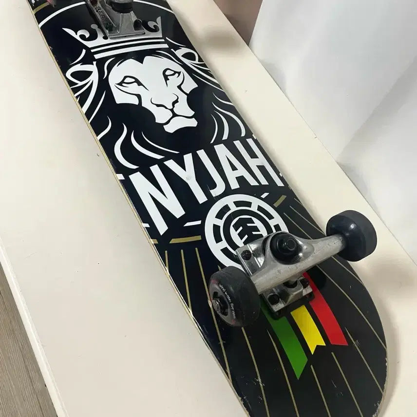 [BUNJANG] Element RASTA KING Complete 8.0" Trick Skateboard / 전문보드샵 8인치 트릭용 스케이트보드