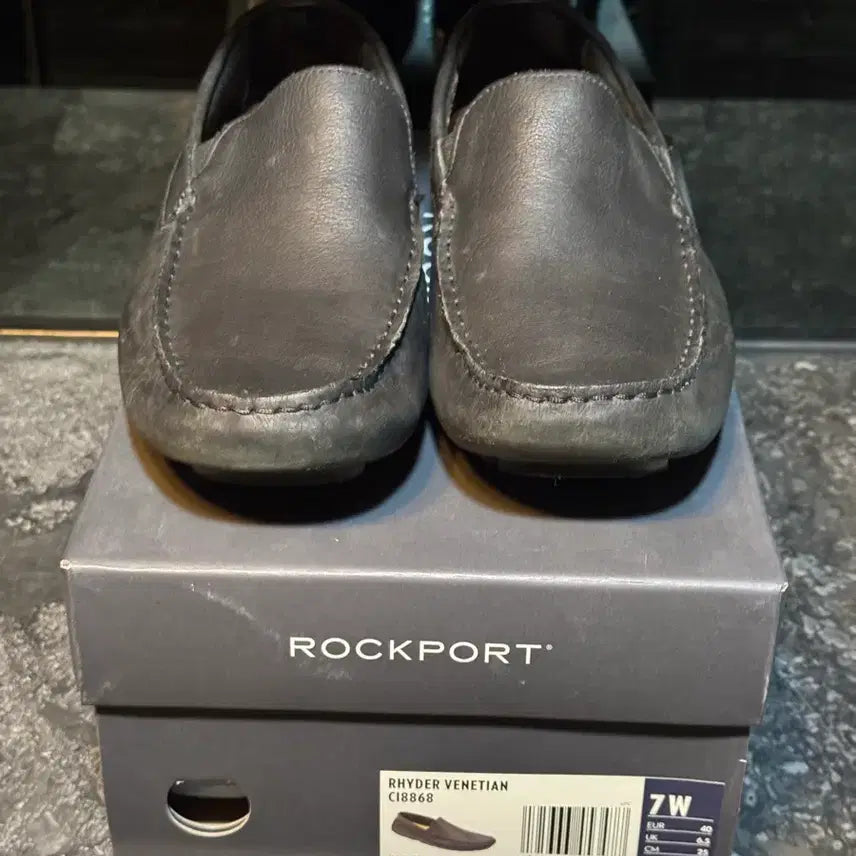 [BUNJANG] Rockport Driving Loafers Black Size 250 / 락포트 드라이빙 로퍼 250