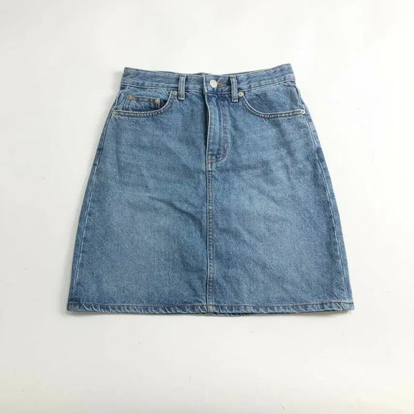 [BUNJANG] Denim Skirt / 데님 스커트 청치마