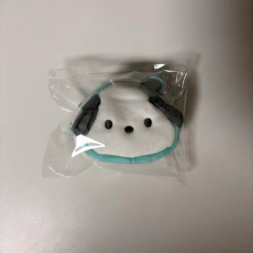[BUNJANG] Sanrio Pochacco Onigiri Pouch Keychain / [새상품] 산리오 포차코 삼각김밥 파우치 키링