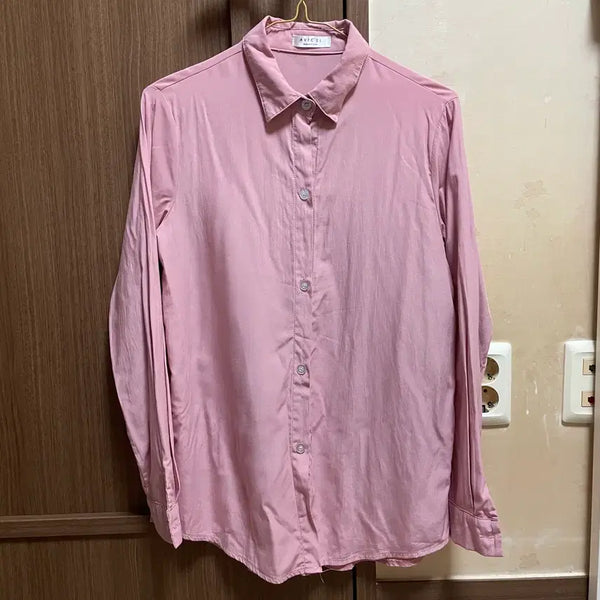 [BUNJANG] Pink Blouse Shirt / 핑크 셔츠 블라우스