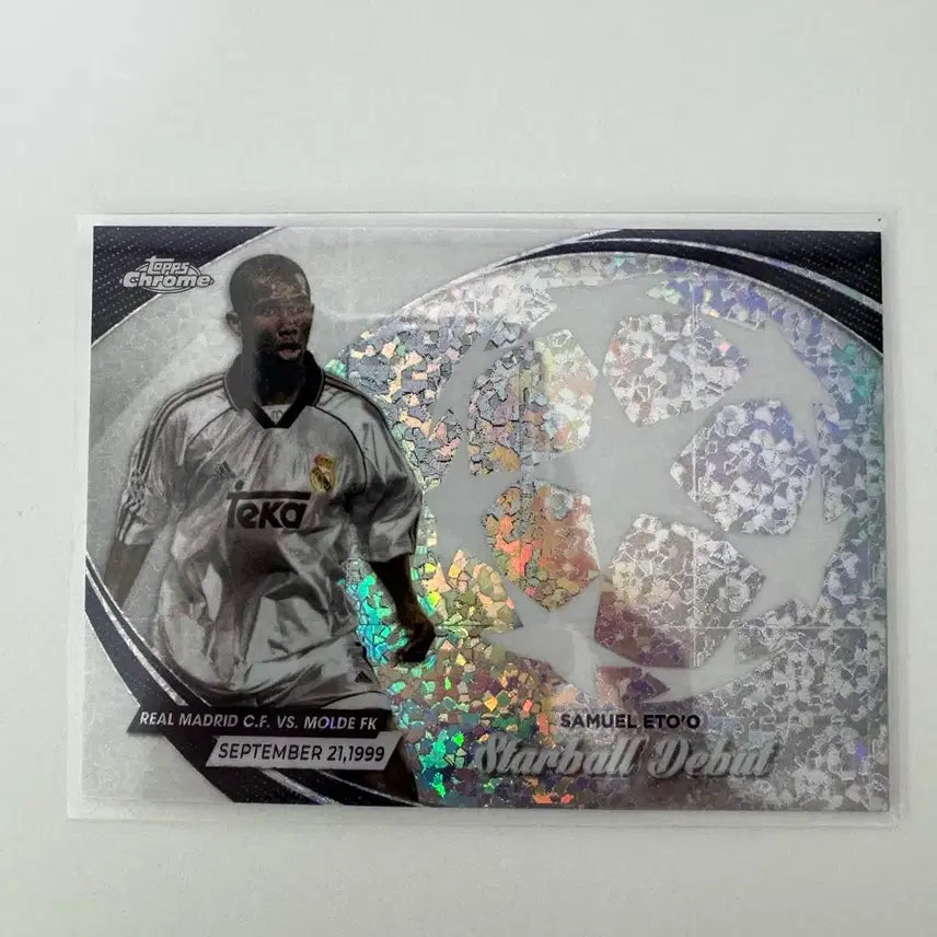 [BUNJANG] Topps Chrome 23/24 UFC Starball Debut Samuel Eto Card / 탑스 크롬 23/24 ufc 스타볼 데뷰 사무엘 에투 카드