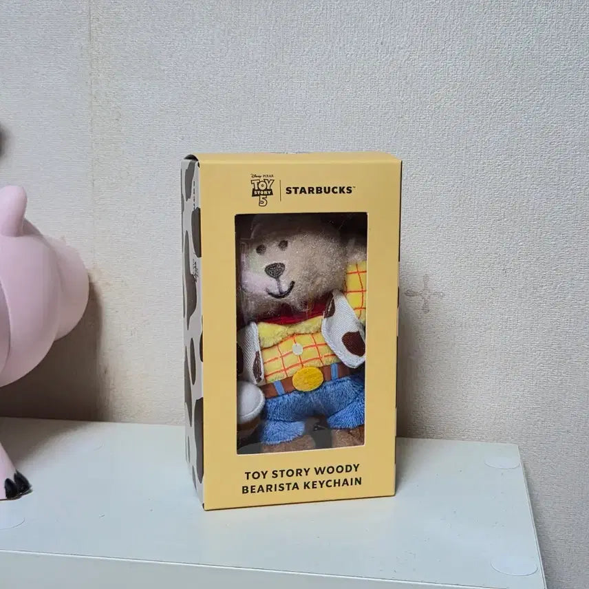 [BUNJANG] Starbucks Toy Story Woody Bearista Keyring / 스타벅스 토이스토리 우디 베어리스타 키링