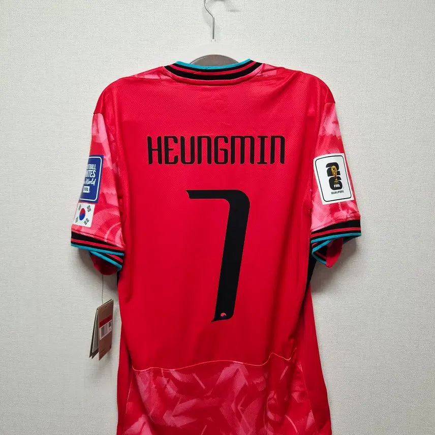 [BUNJANG] Son Heung-min Authentic South Korea 2024-26 Home Football Jersey / (새상품) 24-26 대한민국 홈 No.7 손흥민 정품 유니폼