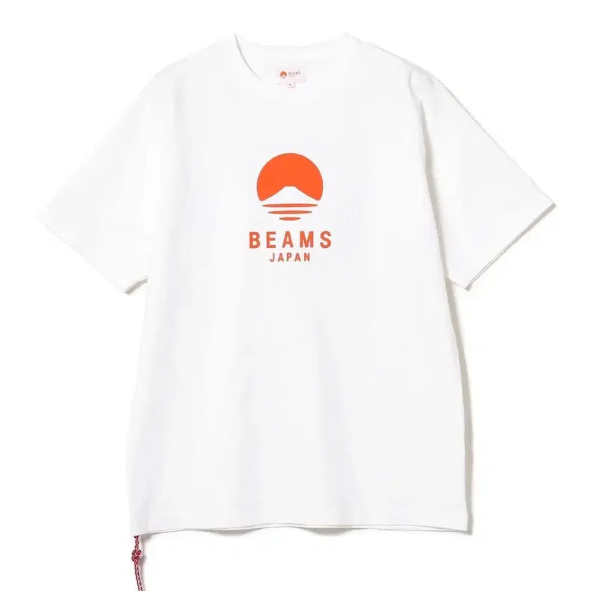 [BUNJANG] Beams Japan Fujiisan T-Shirt White / Beams japan 후지산 티셔츠 화이트