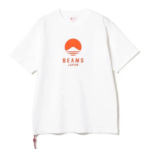 [BUNJANG] Beams Japan Fujiisan T-Shirt White / Beams japan 후지산 티셔츠 화이트