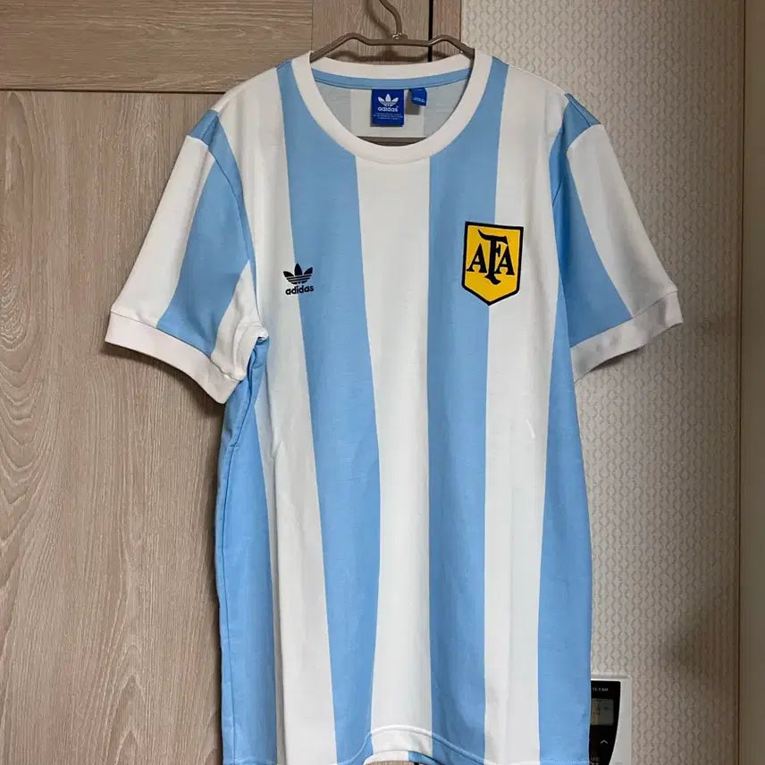 [BUNJANG] Adidas Argentina National Team Retro Training Jersey Messi Maradona / 아디다스 아르헨티나 국대 레트로 반팔 트레이닝 유니폼 메시  마라도나