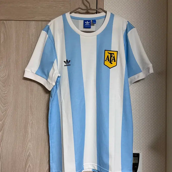 [BUNJANG] Adidas Argentina National Team Retro Training Jersey Messi Maradona / 아디다스 아르헨티나 국대 레트로 반팔 트레이닝 유니폼 메시  마라도나