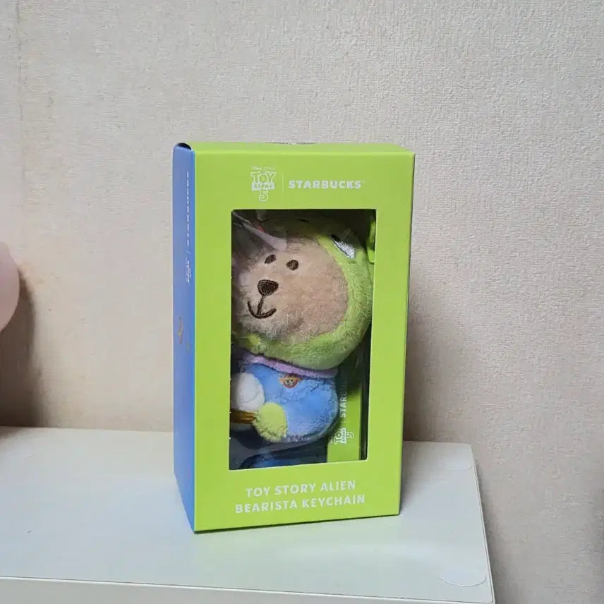 [BUNJANG] Starbucks Toy Story Alien Bearista Keyring / 스타벅스 토이스토리 알린 베어리스타 키링
