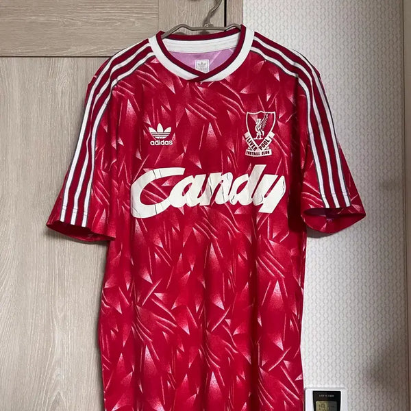 [BUNJANG] Adidas Liverpool 89-90 Retro Training Short Sleeve Jersey / 아디다스 리버풀 89-90 레트로 트레이닝 반팔 유니폼