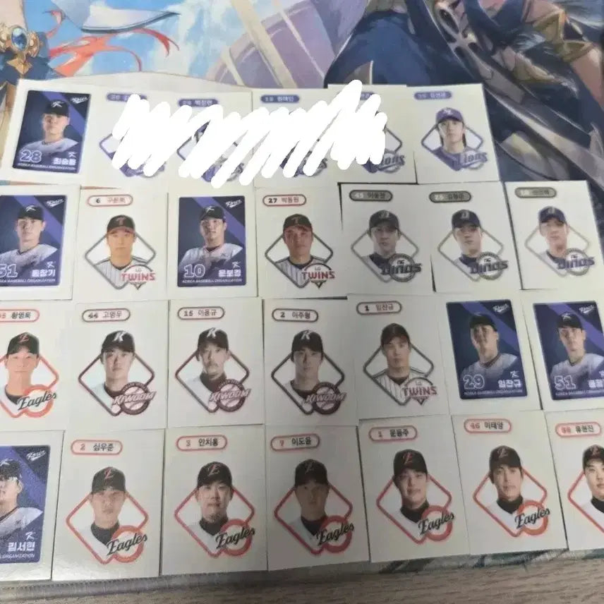 [BUNJANG] KBO Bread Stickers Bundle / KBO크보빵 띠부실 (일괄 구매가능)