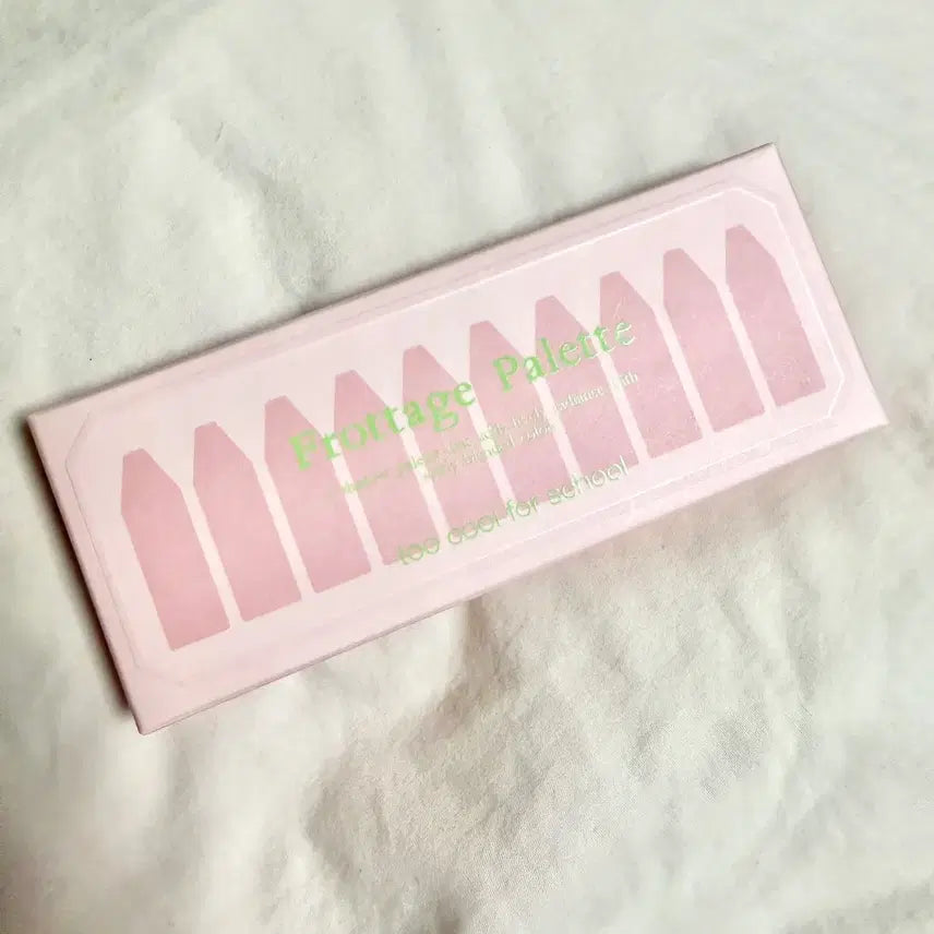 [BUNJANG] Too Cool For School Art Class Frottage Shadow Palette No. 2 Soft Pink (Sealed) / (미개봉) 투쿨포스쿨 프로타쥬 섀도우 팔레트 2호 소프티 핑크