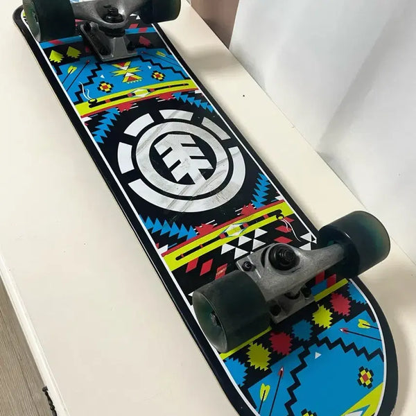 [BUNJANG] 8-inch Technical Cruiser Skateboard with Wide Soft Wheels / 8인치 테크니컬 크루져보드 스케이트보드