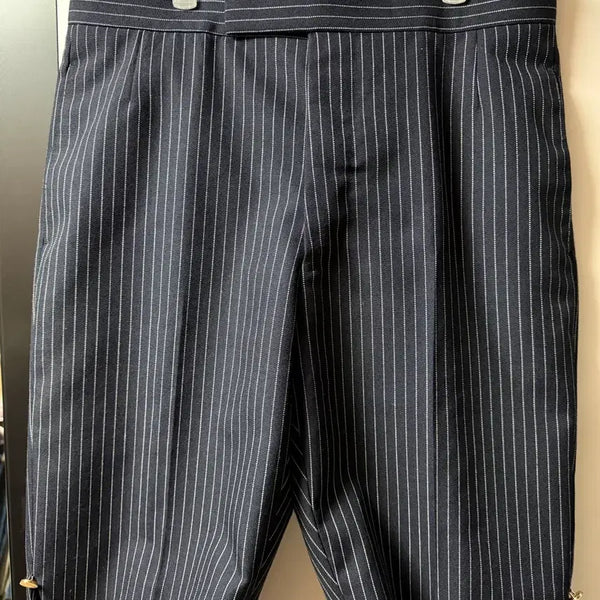 [BUNJANG] Thom Browne Pinstripe High Twist Wool Shorts / 톰브라운 쇼츠팬츠