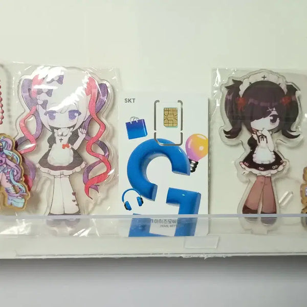 [BUNJANG] Needy Girl Overdose Chiten Ame Acrylic Stand, Can Badge, Keyring / 니디 걸 오버도즈 초텐 아메 스탠드 캔배지 키링