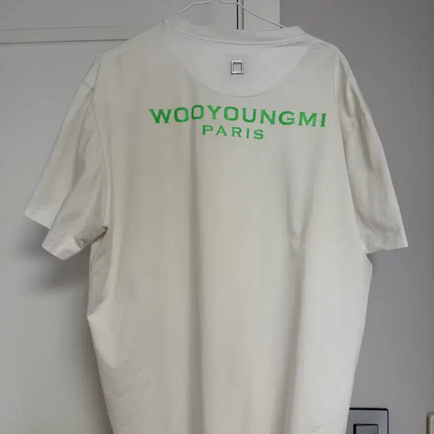 [BUNJANG] Wooyoungmi Back Logo T-Shirt / 우영미 백로고 반팔티 48