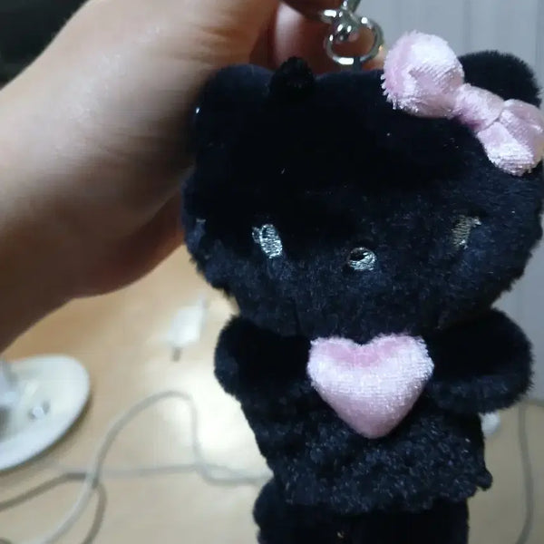 [BUNJANG] Fillimilli Hello Kitty Devil Keychain Black / 필리밀리 헬로키티 악마 키링 블랙 팝니다
