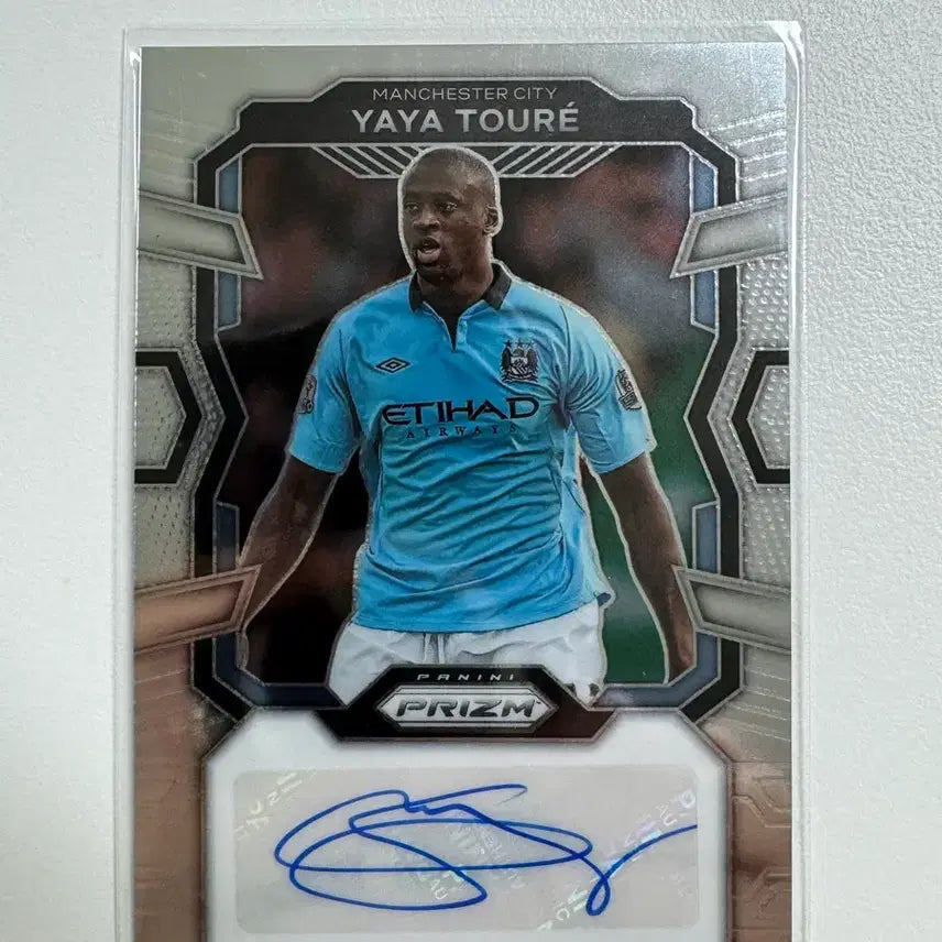 [BUNJANG] Yaya Touré 23/24 Panini Prism Autograph Card / 파니니 프리즘 23/24 야야투레 오토 카드