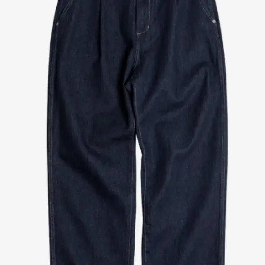 [BUNJANG] Roughside Drape Denim Pants Dark Blue / 러프사이드 드레이프 데님팬츠 다크블루 [2]