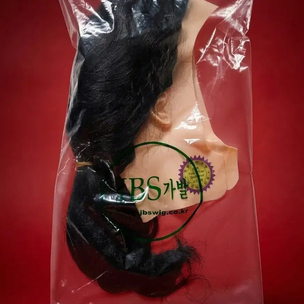 [BUNJANG] Cheonhyuin Matahari JBS 100% Human Hair Add-on Wig 18-inch / (새상품) 100% 미용사 헤어 시험용 덧가발 천혜인 마타하리 JBS