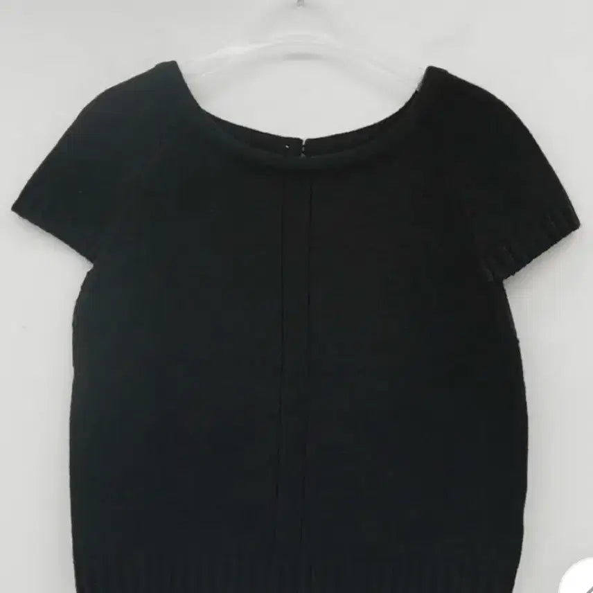 [BUNJANG] Layered Short Sleeve Knit / 레이어드 반팔 니트