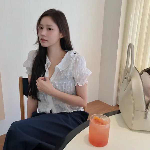[BUNJANG] Wonlyog Blouse / 원로그 블라우스 팝니다