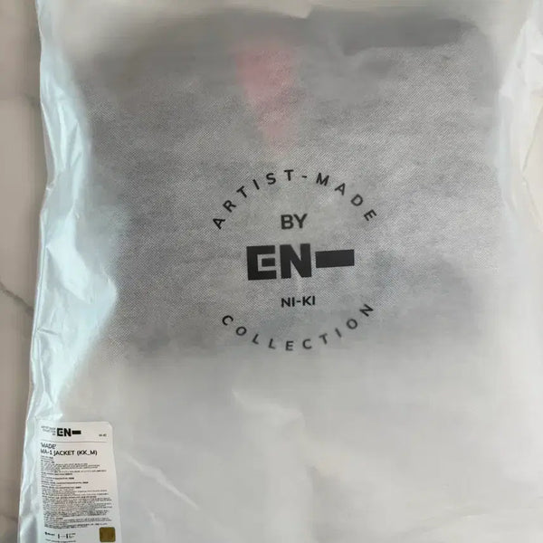 [BUNJANG] ENHYPEN ENHYPEN ENHYPEN ENHYPEN Ni-ki Artist Made Collection MA-1 Bomber Jacket / (미개봉 새상품) 엔하이픈 아티스트메이드컬렉션 니키 MA-1 항공점퍼자켓