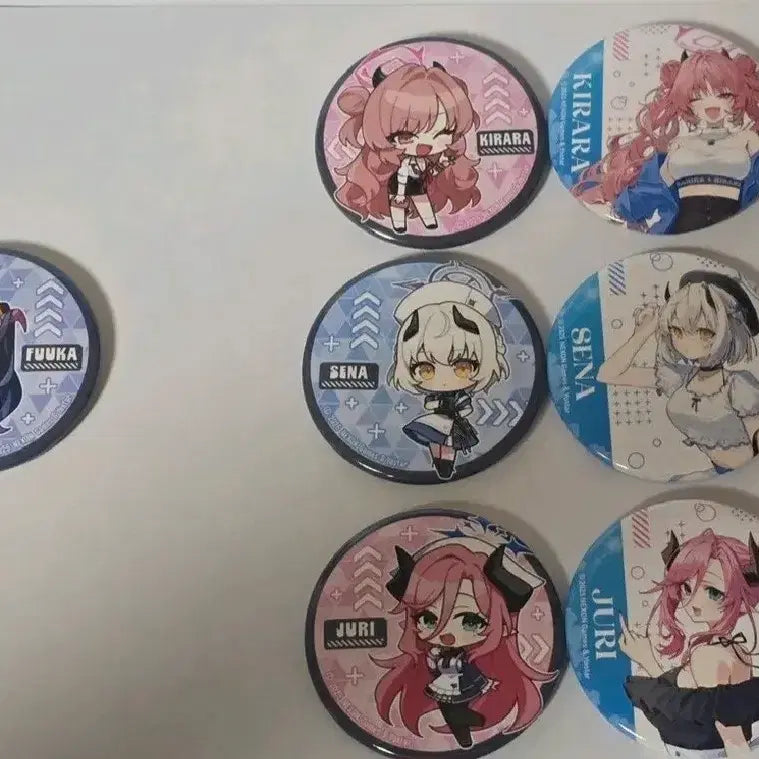 [BUNJANG] Blue Archive Japan 4.5 Anniversary Pop-up Limited Can Badge / 블루아카이브 일본 4.5주년 팝업 캔뱃지 판매